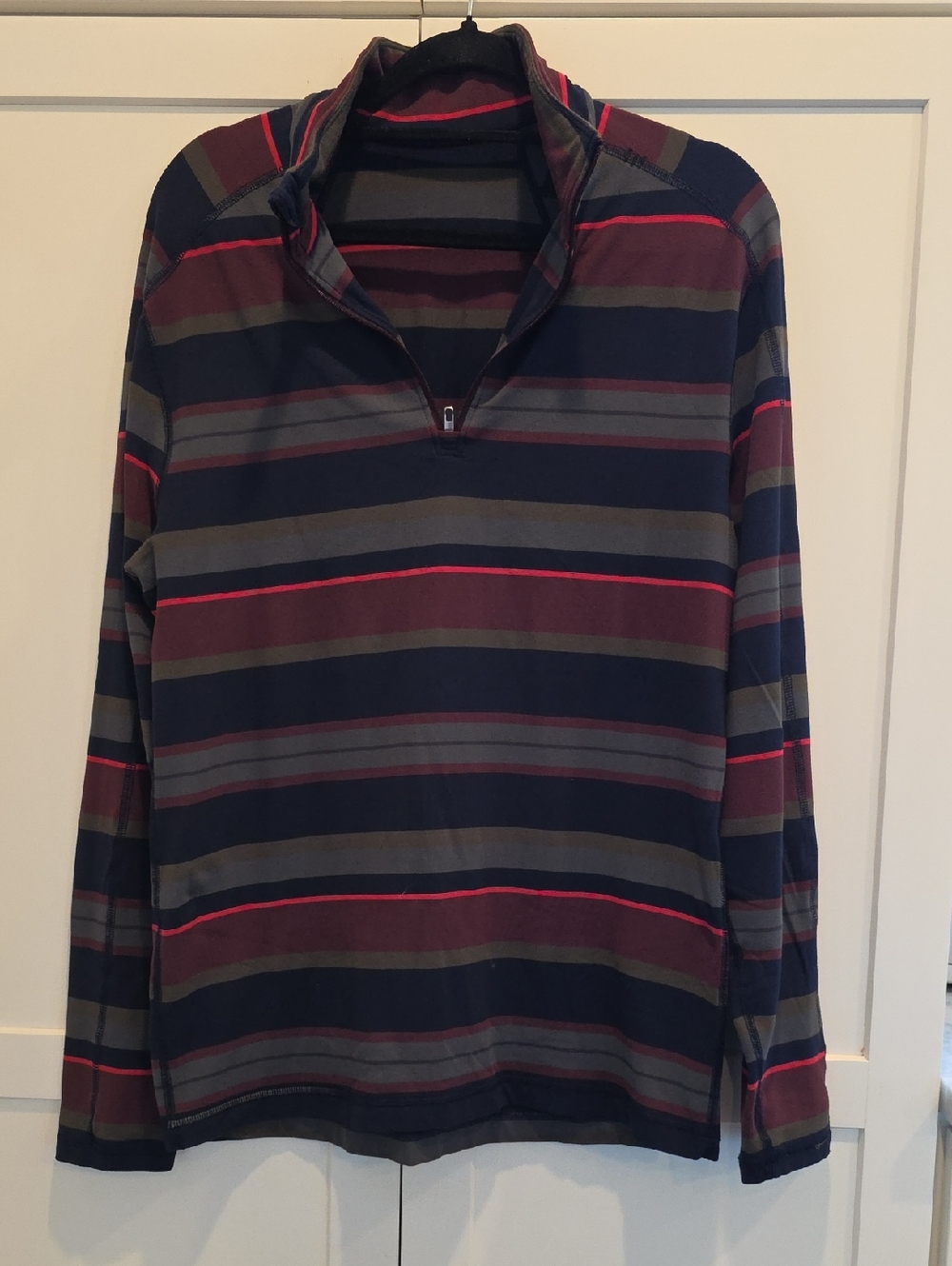 Lululemon Half-Zip Pullover - Navy, Olive & Burgundy